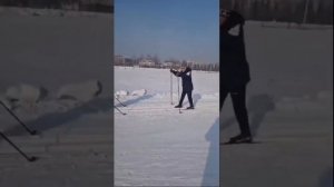 БЕЗУМНЫЯ ЛЫЖНЯ | ИРИШКА ЧИКИ ПИКИ И БЕЗУМНЫЙ ПАША КАТА?