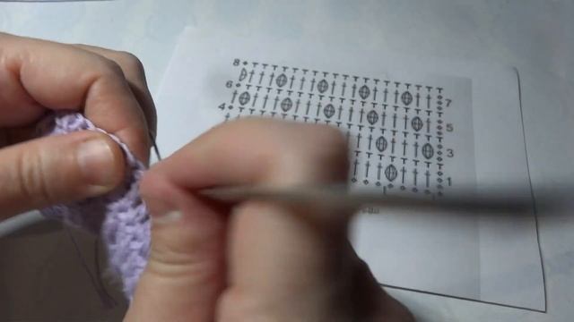 Крутой узор крючком из пышных столбиков | Вяжем вместе смотреть онлайн