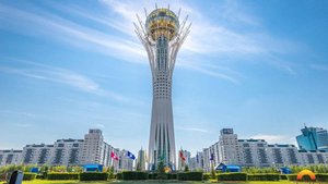 Путешествие по Казахстану Астана Байтерек смотровая часть 4 в 4k !
