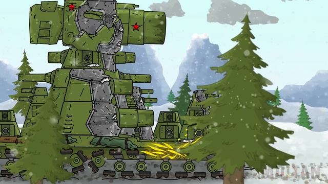 Советский Карл-44 в окружении Орды - Мультики про танки смотреть онлайн