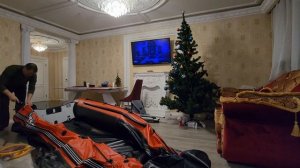 Распаковка Лодка Polar Bird модель PB-385M Merlin NEW + коврик