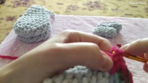 Вяжем зайца своими руками Часть 3 - Туловище