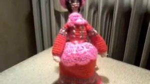 Вязаная кукла перевертыш