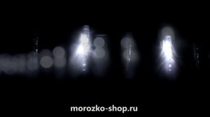 Гирлянда для крыши и фасада СИЯЮЩИЕ СОСУЛЬКИ, 40 холодных белых LED-огней, 20 сосулек, AX8103060