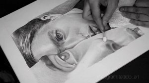 Как рисовать портрет карандашом, весь процес шаг за шагом