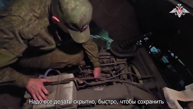 Боевая работа военных водителей группировки войск «Южная»