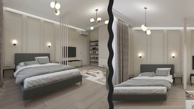 Ремонт квартиры 49 м² в центре Санкт-Петербурга, румтур