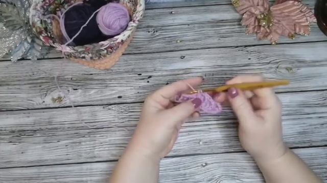 Узор крючком "драконья кожа" смотреть онлайн