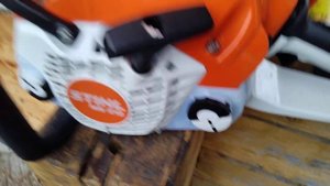 STIHL MS 212 Что случилось после одного бачка!!! Бомба Пушка,