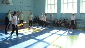 11 класс Б. Художественная гимнастика с лентой