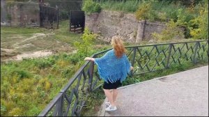 #пончо #спицами