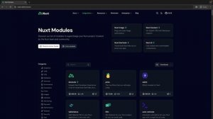 02 Изучение экосистемы модулей Nuxt и типов модулей. Урок по Vue.js