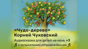 Мини-сказка «Чудо-дерево» Корней Чуковский 3+. Аудиоверсия для самых маленьких с веселой музыкой