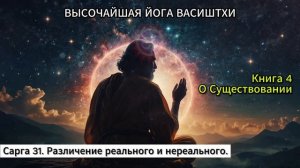 Йога Васиштхи | Книга 4 - [Сарга 31/62] | Различение Реально