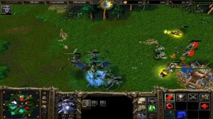 Warcraft 3: Frozen Throne - Масс Пауки + Лич - 3v3 на Battle.net