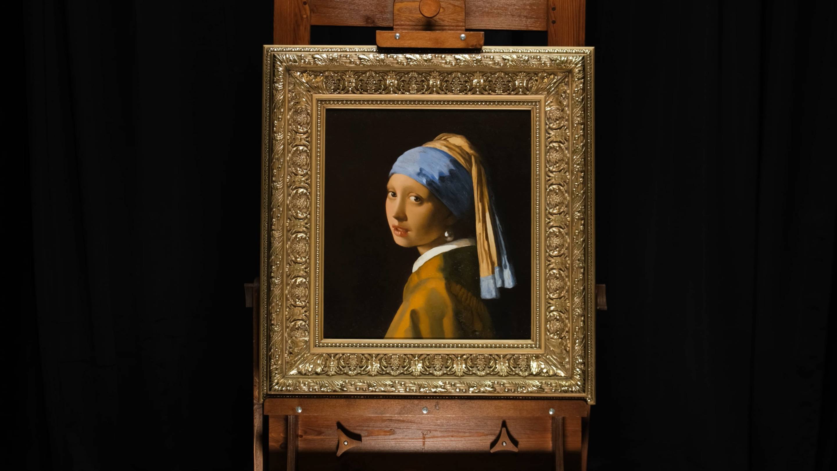 Ян Вермеер "Девушка с сережкой" смотреть онлайн