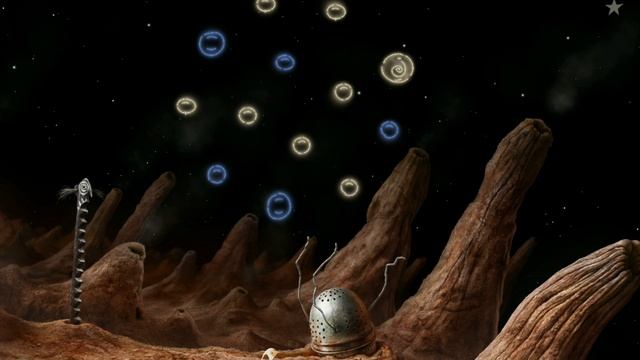 Часть 68 Прохождение игры Samorost 3 Слушаем штуку с дырками, появляется головоломка, идем в книгу