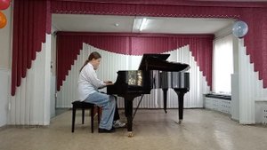 Б. Мокроусов. Огонёк. Фортепианный дуэт Мищенко Ксения, Шуваев Константин. ДМШ 13, г. Волгоград