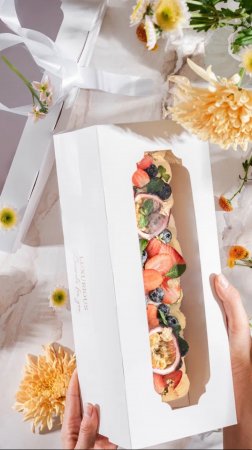 ШИКАРНАЯ УПАКОВКА ДЛЯ ВАС 🎁 #торт #кондитер #рецепт #пасха #кулич #пирожные #упаковка #тесто