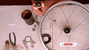 Як встановити втулку в задне колесо велосипеда.