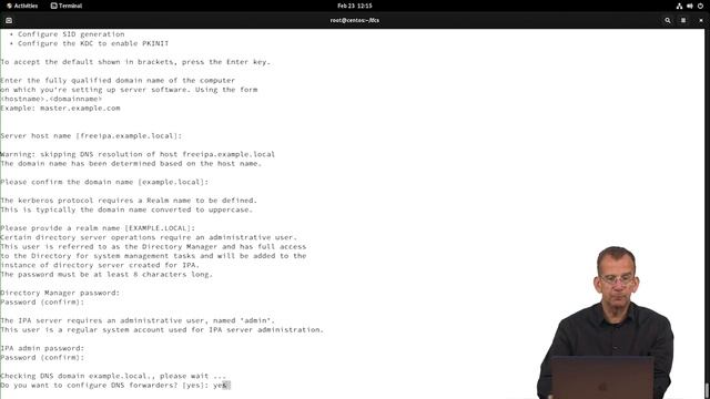 003. 17.2 Setting up an LDAP Server