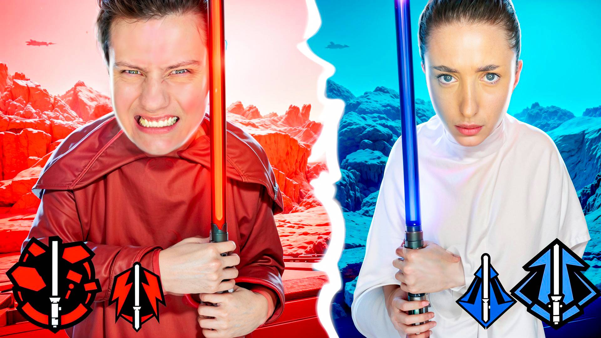 ДЖЕДАИ VS СИТХИ в Фортнайт