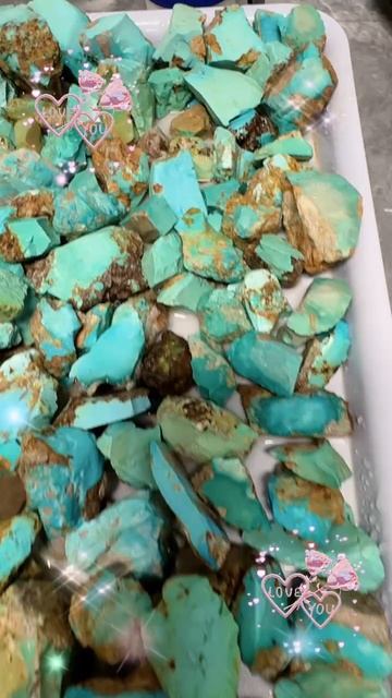 250530-1 The Original Turquoise Rough: Hold the Time Code of Hundreds of Millions of Years