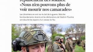 ‼️🇺🇦🏴☠️"Мы больше не можем видеть, как умирают наши товарищи": ВСУшники истощены от войны — Le T