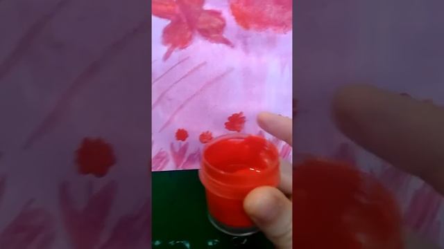 Розовый рисунок закончин! смотреть онлайн