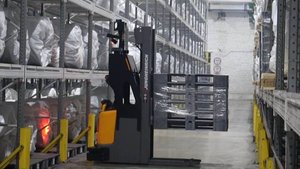 «Северсталь-метиз» успешно протестировал автономного робота Штабелера Robo-TS