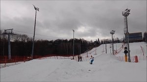 Катался на сноуборде nidecker на Воробьевых горах