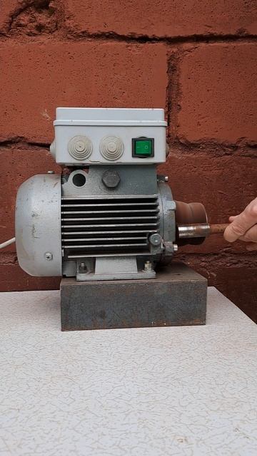 Самодельный шлифовальный мотор из асинхронного элект смотреть онлайн