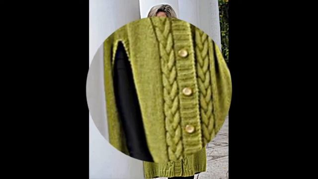 В'яжемо гарне пальто. №17. We knit a beautiful coat. VSI