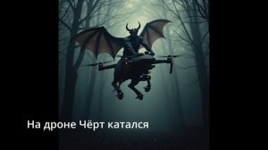Suno AI (на русском) - На дроне Чёрт катался
