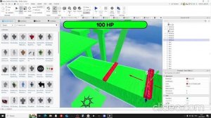 Доделываю игру Click to Move Obby | Roblox Studio