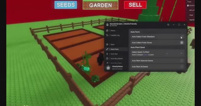 Cкрипт Grow A Garden Script Latest Update Cosmetics Auto-Expand Antiban More NO KEY