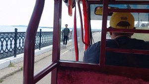 От моста до Улешей по Набережной Саратова на рикше 25 мая 2025 года