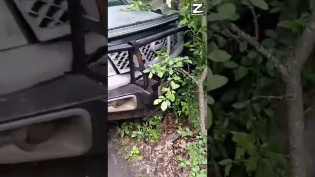 Дрон на оптоволокне  Прилет по ВСУ