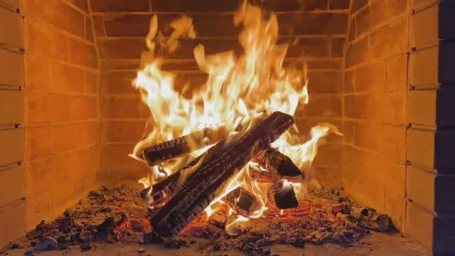 Уютный вечер у камина 🔥 Треск огня, уютная атмосфера, релакс и гармония