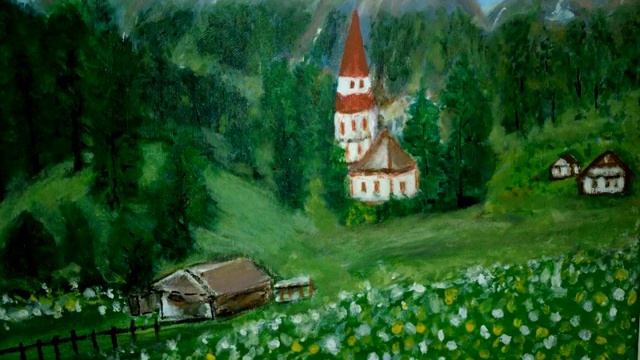 РАЯ РИСУЕТ АКРИЛОМ смотреть онлайн