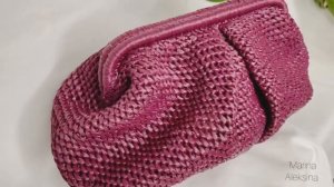 Обзор сумки Пельмень из рафии