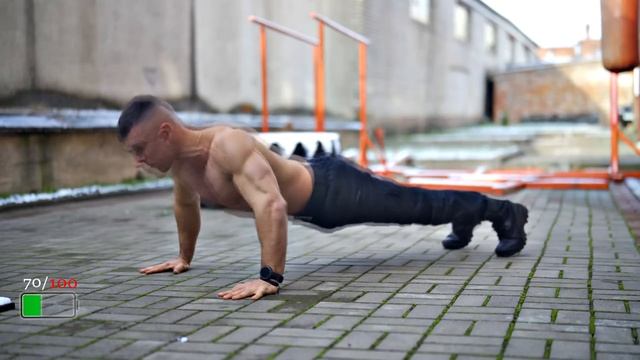 100 Отжиманий Без Отдыха (Какой Твой Уровень ?!) смотреть онлайн