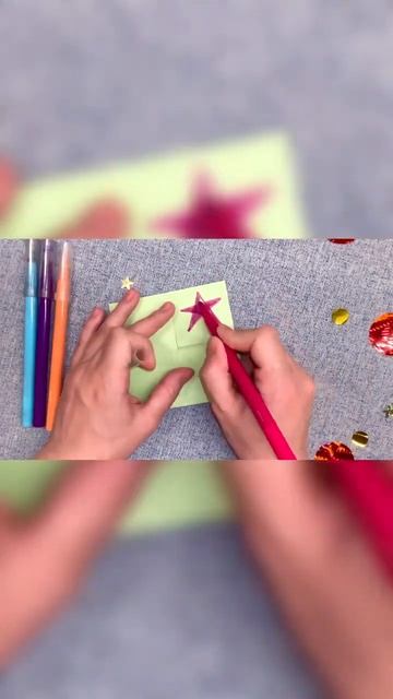 diy diycrafts своимирукамиreels а4 оригами origamicraft origami гадалкагадание бумага