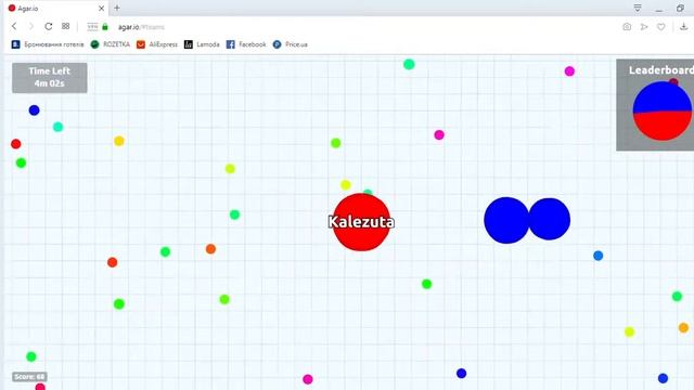 МОЁ ПЕРВОЕ ВИДЕО! ИГРАЕМ В AGAR.IO смотреть онлайн