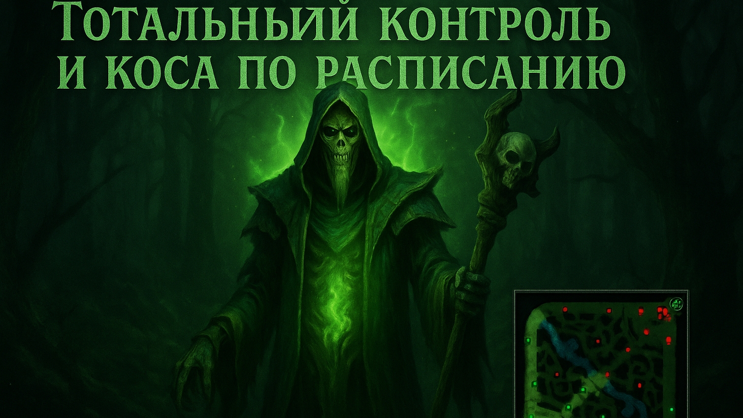 👁️ Тотальный контроль и коса по расписанию!