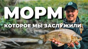 МОРМО которое МЫ ЗАСЛУЖИЛИ! КАРАСЬ, ПЛОТВА, ОКУНЬ. МОРМЫШИНГ на пруду.