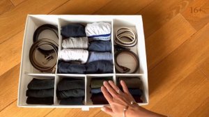 КАК СКЛАДЫВАТЬ НОСКИ. Как хранить носки. Порядок в шкафу будет всегда.