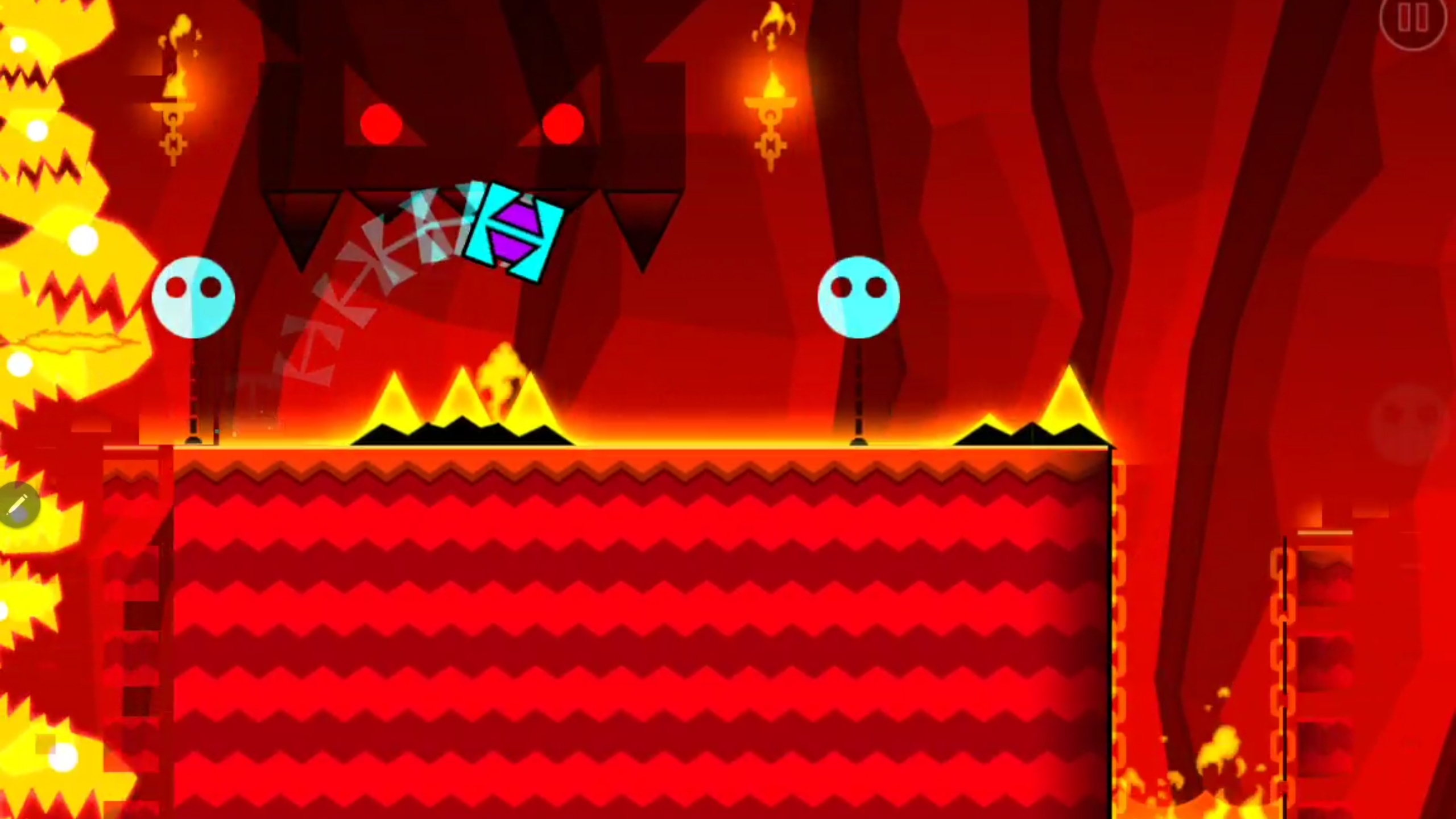 Geometry Dash Meltdown уровень Viking Arena смотреть онлайн