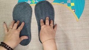 Домашние тапочки своими руками.(2024г)