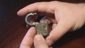 Редкий замочек "Champion" 6 Lever padlock